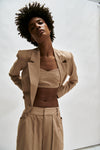 The Greenwich Bralette- Tan