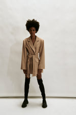 The Madison Ave Tie Front Blazer