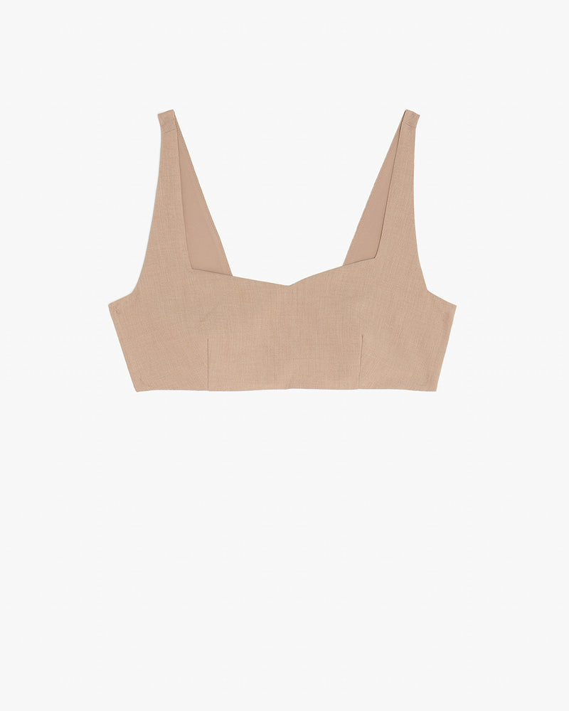 The Greenwich Bralette- Tan