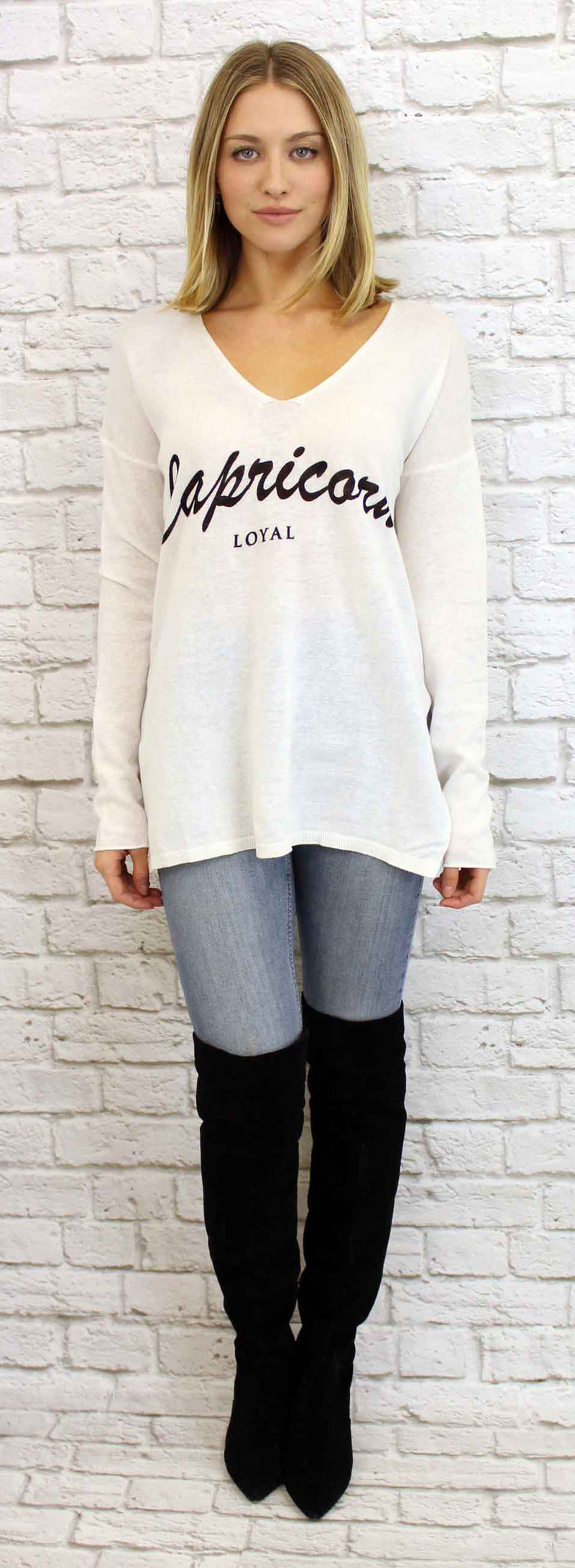 Zodiac Sweater- Capricorn